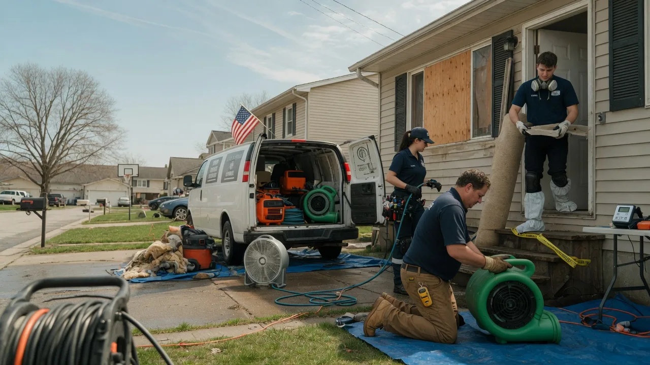 Water Damage Restoration in Mcadoo, PA near me